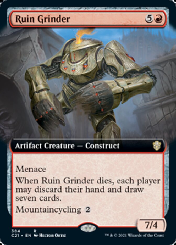 Ruin Grinder (Extended) [Commander 2021] | Good Games Adelaide SA