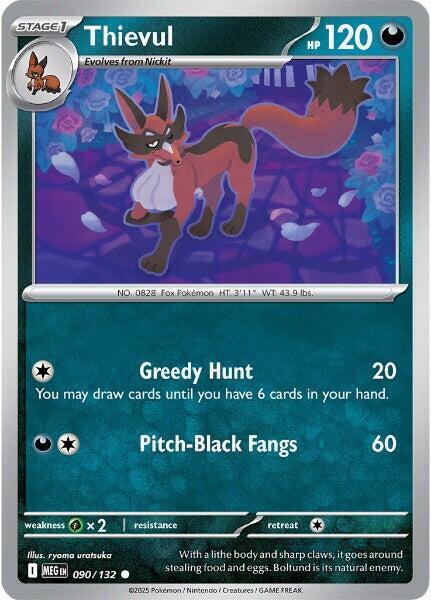 Thievul 090/132 (ME01: Mega Evolution)  | Good Games Adelaide SA