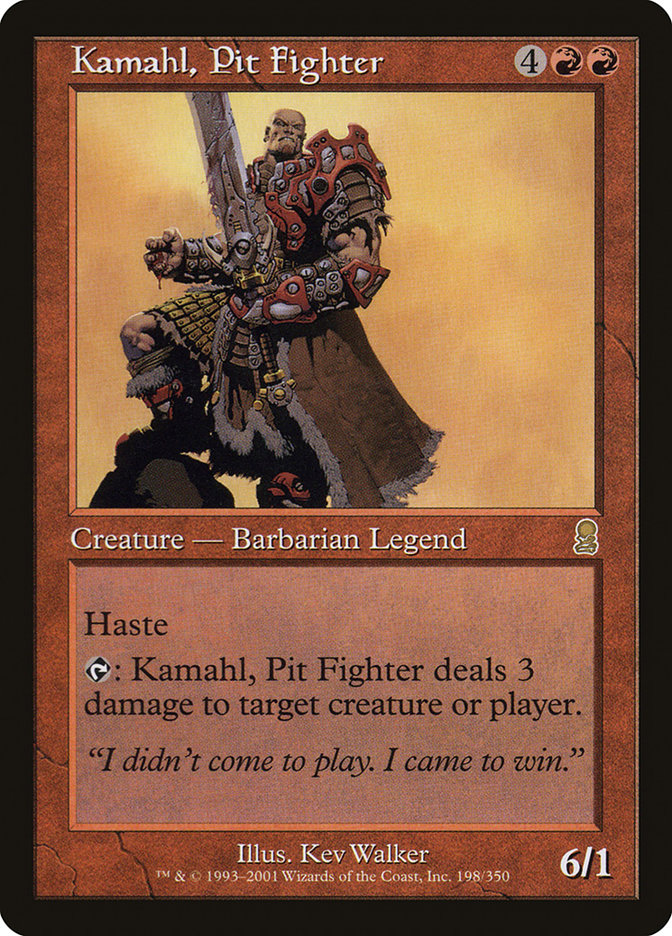 Kamahl, Pit Fighter [Odyssey] | Good Games Adelaide SA