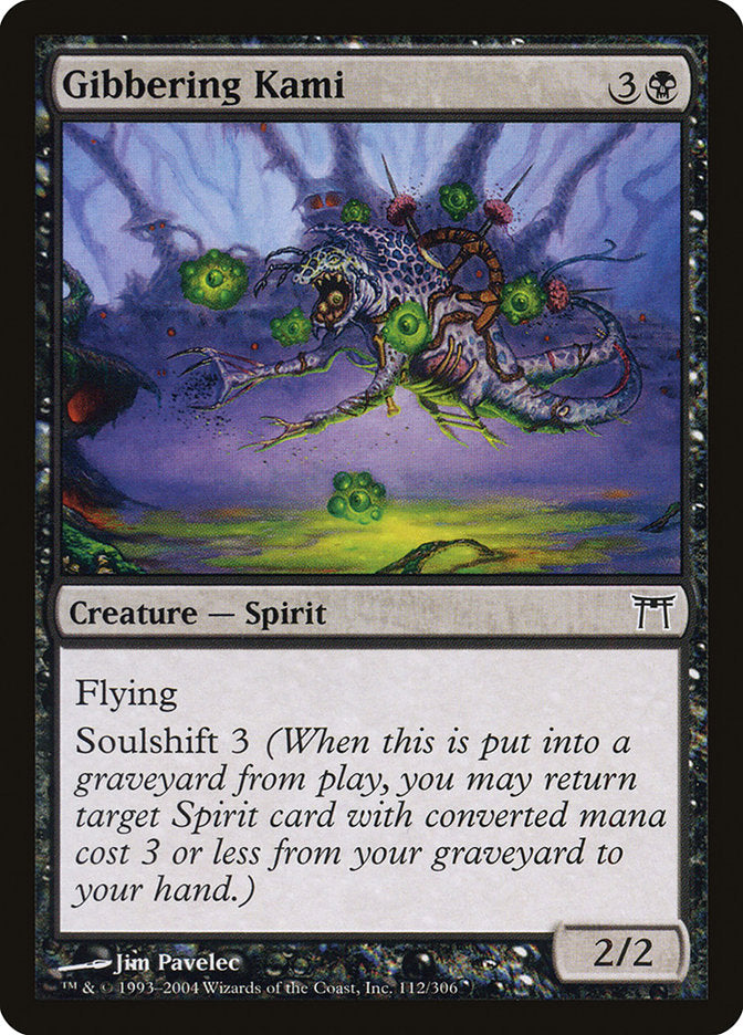Gibbering Kami 112 (Champions of Kamigawa)  - Foil | Good Games Adelaide SA