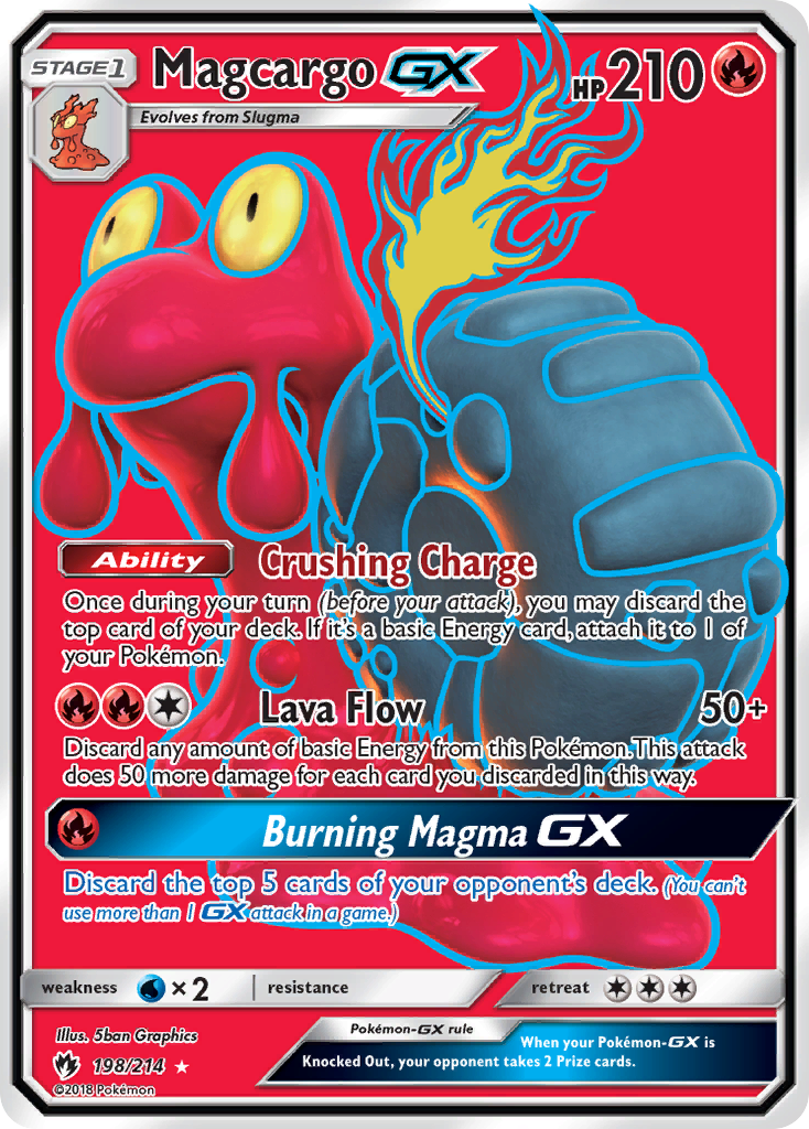 Magcargo GX (198/214) [Sun & Moon: Lost Thunder] | Good Games Adelaide SA