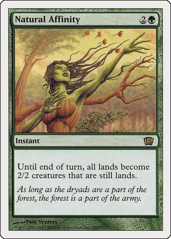 Natural Affinity 269 (8th Edition)  - Foil | Good Games Adelaide SA