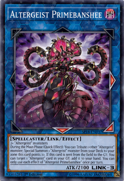 Altergeist Primebanshee [SP18-EN037] Starfoil Rare | Good Games Adelaide SA