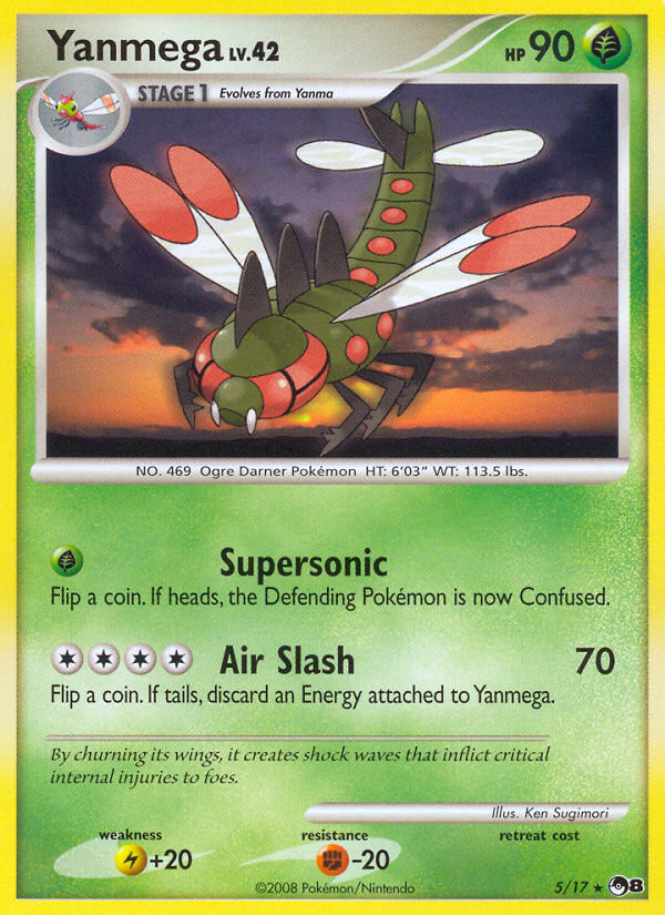 Yanmega (5/17) [POP Series 8] | Good Games Adelaide SA