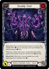 Deathly Wail (Red) [DTD146] (Dusk Till Dawn)  Rainbow Foil | Good Games Adelaide SA