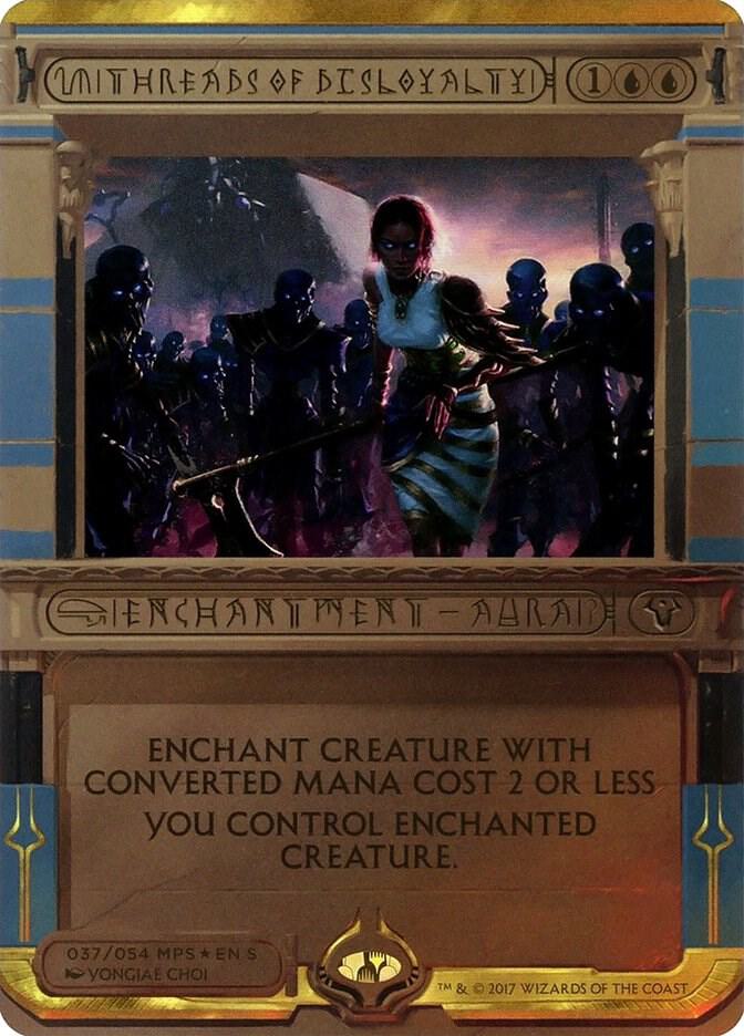 Threads of Disloyalty 37 (Masterpiece Series: Amonkhet Invocations)  - Foil | Good Games Adelaide SA