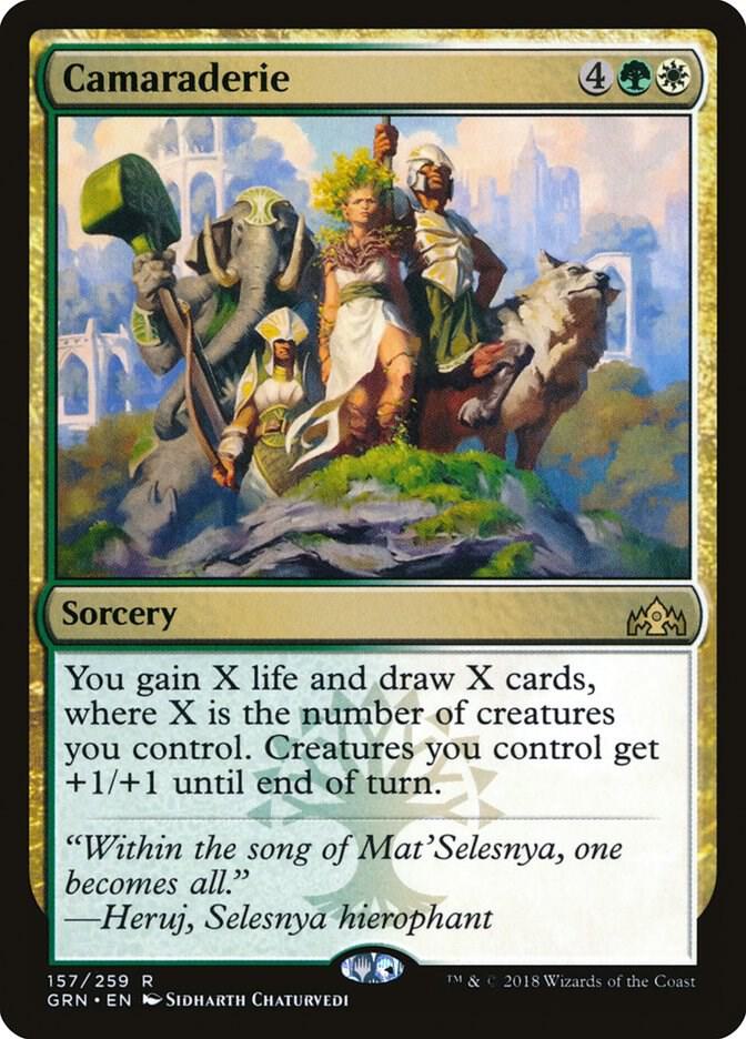 Camaraderie 157 (Guilds of Ravnica)  - Foil | Good Games Adelaide SA