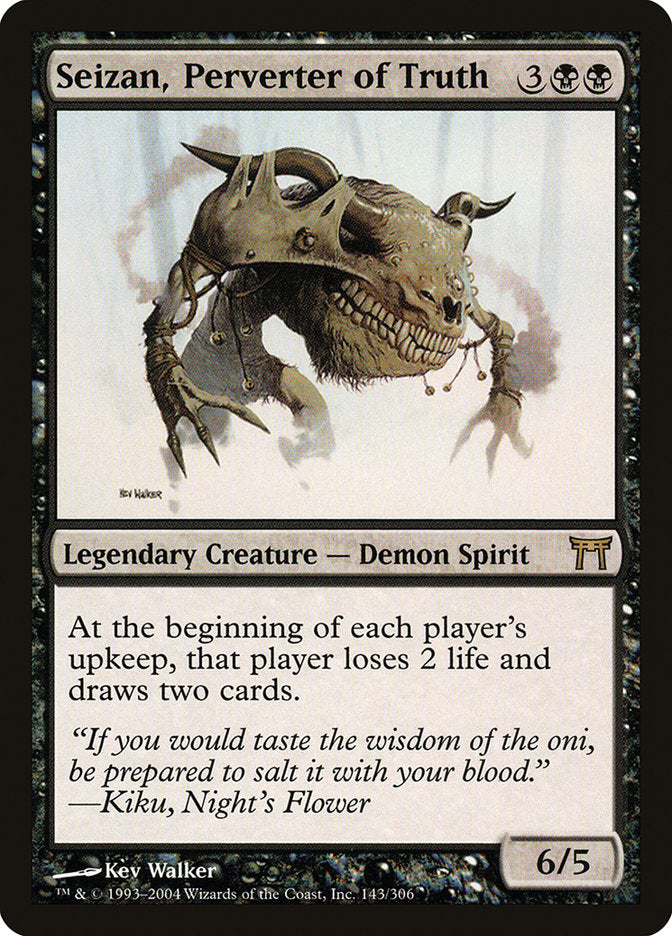 Seizan, Perverter of Truth 143 (Champions of Kamigawa)  - Foil | Good Games Adelaide SA
