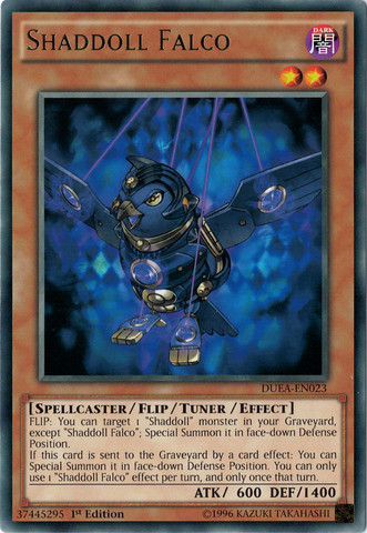 Shaddoll Falco [DUEA-EN023] Rare | Good Games Adelaide SA