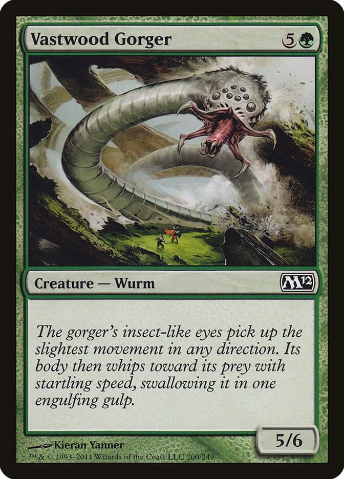 Vastwood Gorger 200 (Magic 2012 (M12))  - Foil | Good Games Adelaide SA