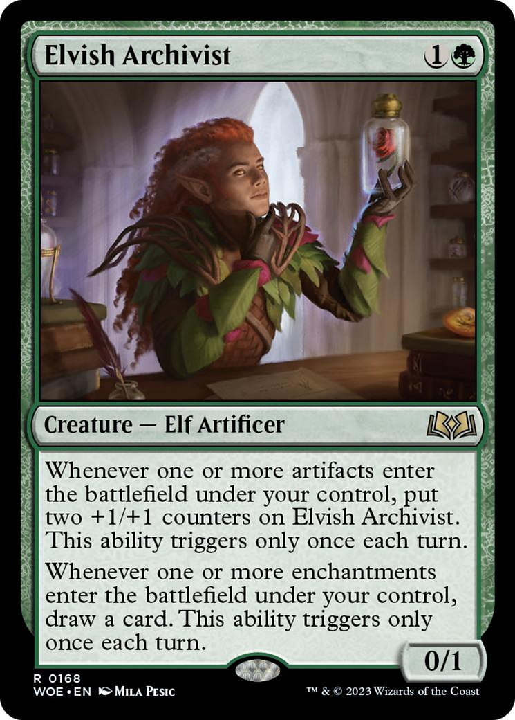 Elvish Archivist [Wilds of Eldraine] | Good Games Adelaide SA