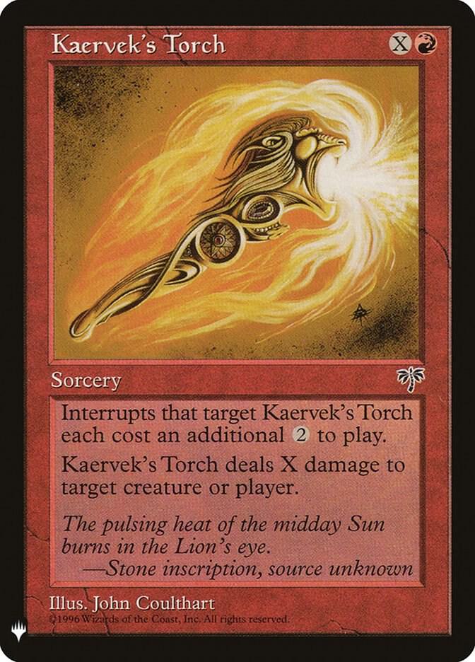 Kaerveks Torch 185 (The List Reprints)  | Good Games Adelaide SA
