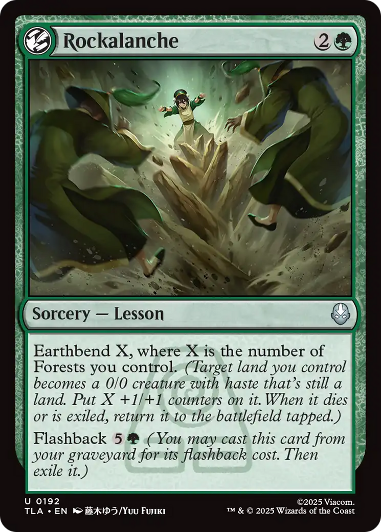 Rockalanche [Avatar: The Last Airbender] | Good Games Adelaide SA