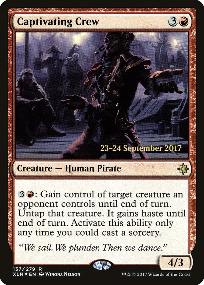 Captivating Crew [Ixalan Promos] | Good Games Adelaide SA