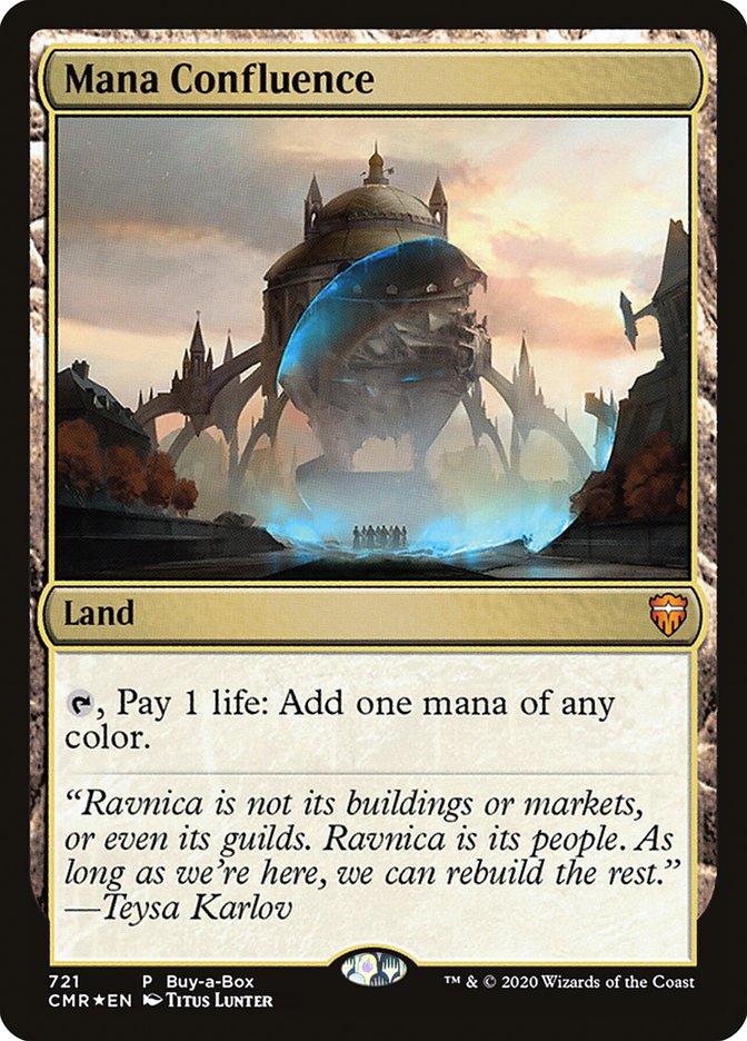 Mana Confluence (Buy-A-Box) [Commander Legends Promos] | Good Games Adelaide SA