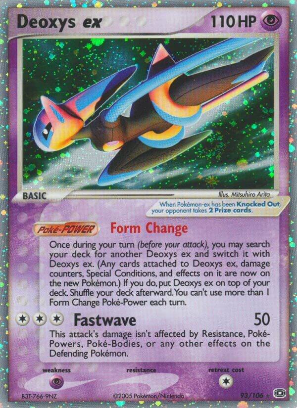 Deoxys ex Speed Forme 93/106 (Emerald)  - Holofoil | Good Games Adelaide SA