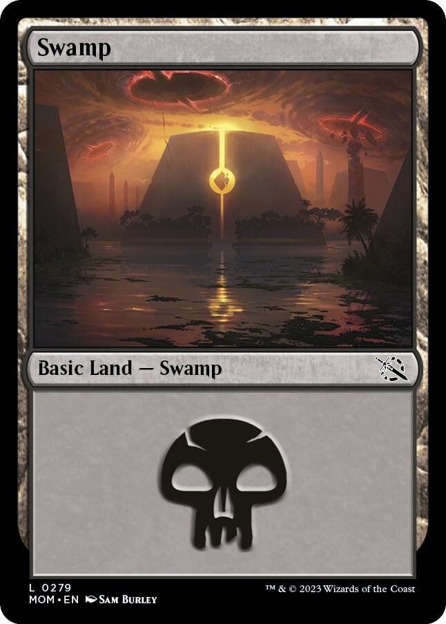 Swamp 279 (March of the Machine)  - Foil | Good Games Adelaide SA