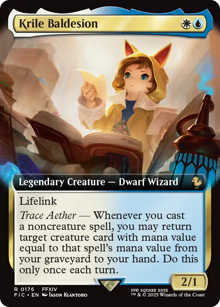 Krile Baldesion (Extended Art) [FINAL FANTASY Commander] | Good Games Adelaide SA