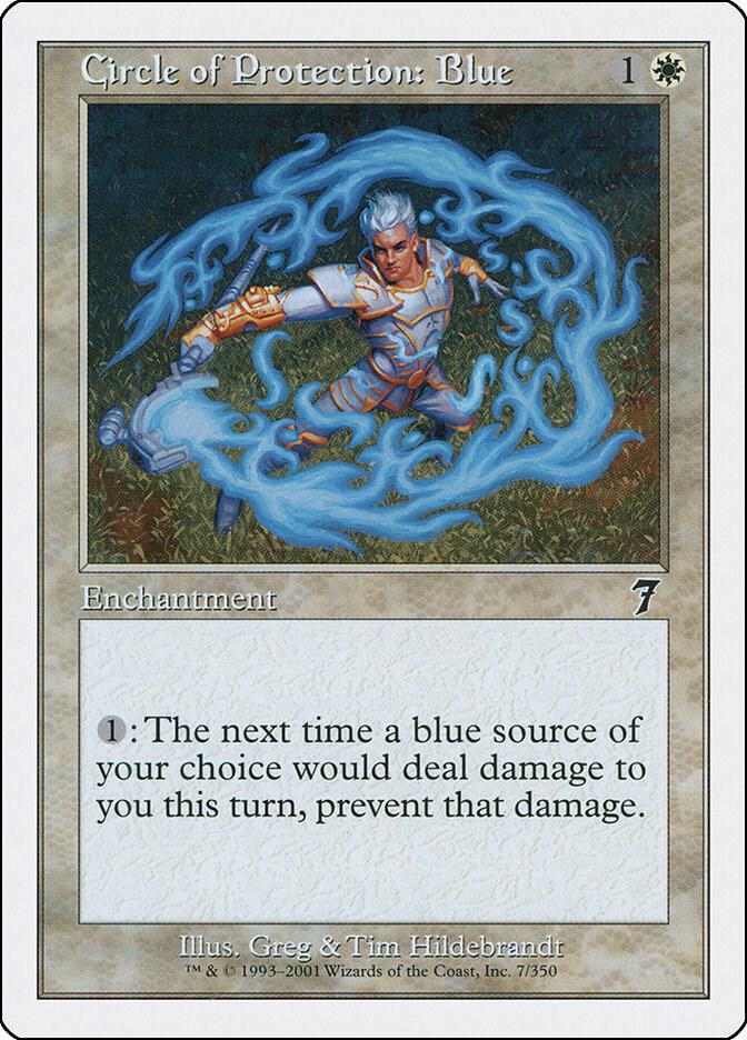 Circle of Protection: Blue 7 (7th Edition)  | Good Games Adelaide SA