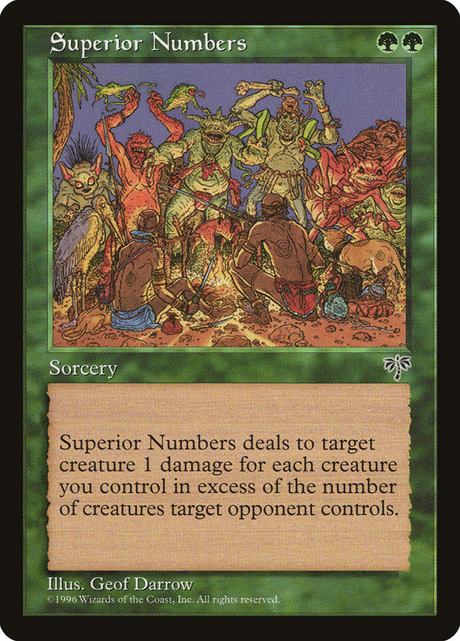 Superior Numbers  (Mirage)  | Good Games Adelaide SA
