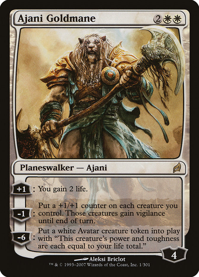 Ajani Goldmane [Lorwyn] | Good Games Adelaide SA