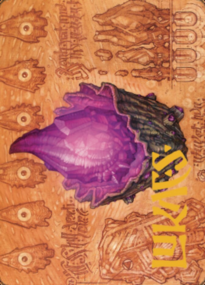 Thorn of Amethyst Art Card (Gold-Stamped Signature) [The Brothers' War Art Series] | Good Games Adelaide SA