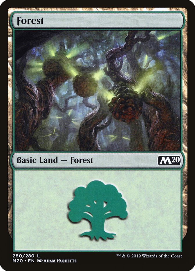 Forest (#280) [Core Set 2020] | Good Games Adelaide SA