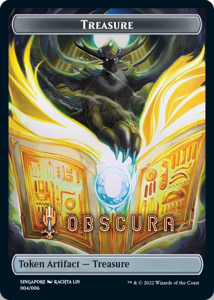 Treasure Token Obscura SEA Exclusive 004/006 (Streets of New Capenna)  | Good Games Adelaide SA