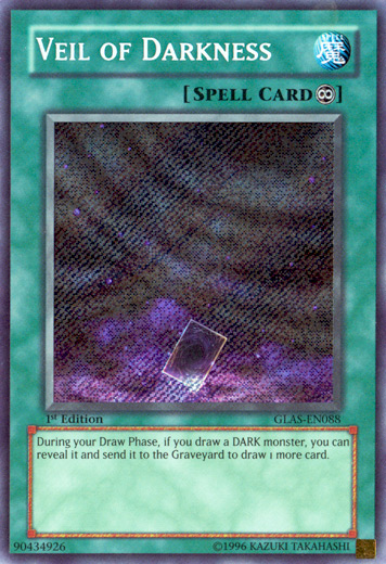 Veil of Darkness [GLAS-EN088] Secret Rare | Good Games Adelaide SA