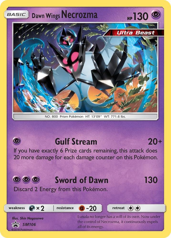 Dawn Wings Necrozma SM106 (SM Promos)  - Holofoil | Good Games Adelaide SA