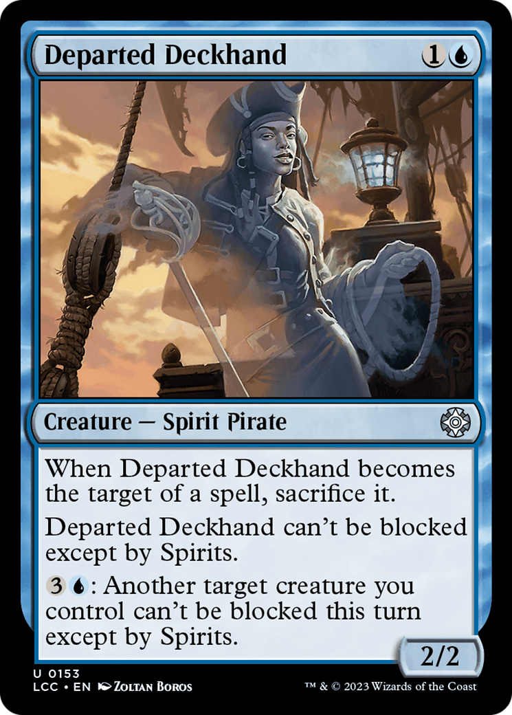 Departed Deckhand [The Lost Caverns of Ixalan Commander] | Good Games Adelaide SA