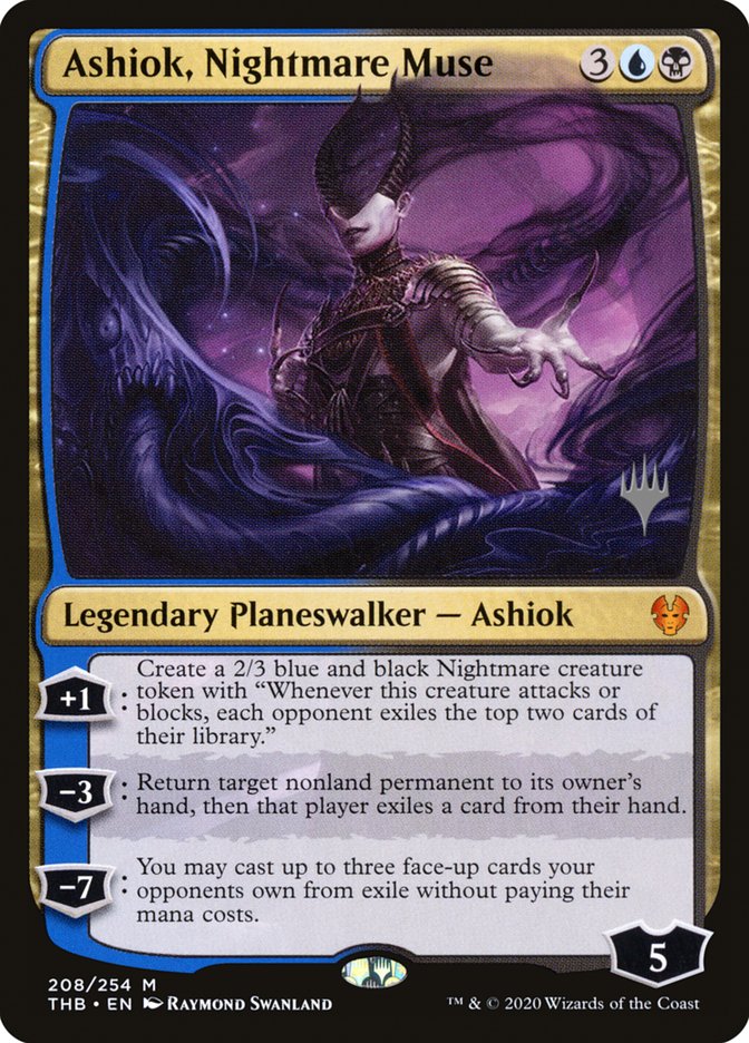 Ashiok, Nightmare Muse (Promo Pack) [Theros Beyond Death Promos] | Good Games Adelaide SA