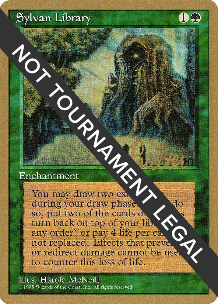 Sylvan Library 1996 Preston Poulter 4ED  (World Championship Decks)  | Good Games Adelaide SA