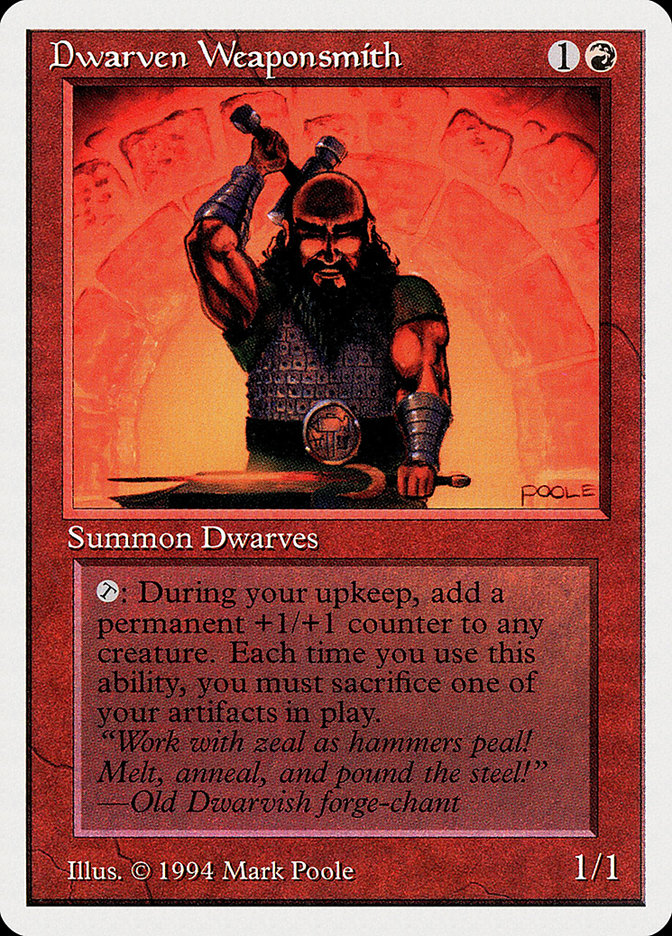 Dwarven Weaponsmith [Summer Magic / Edgar] | Good Games Adelaide SA