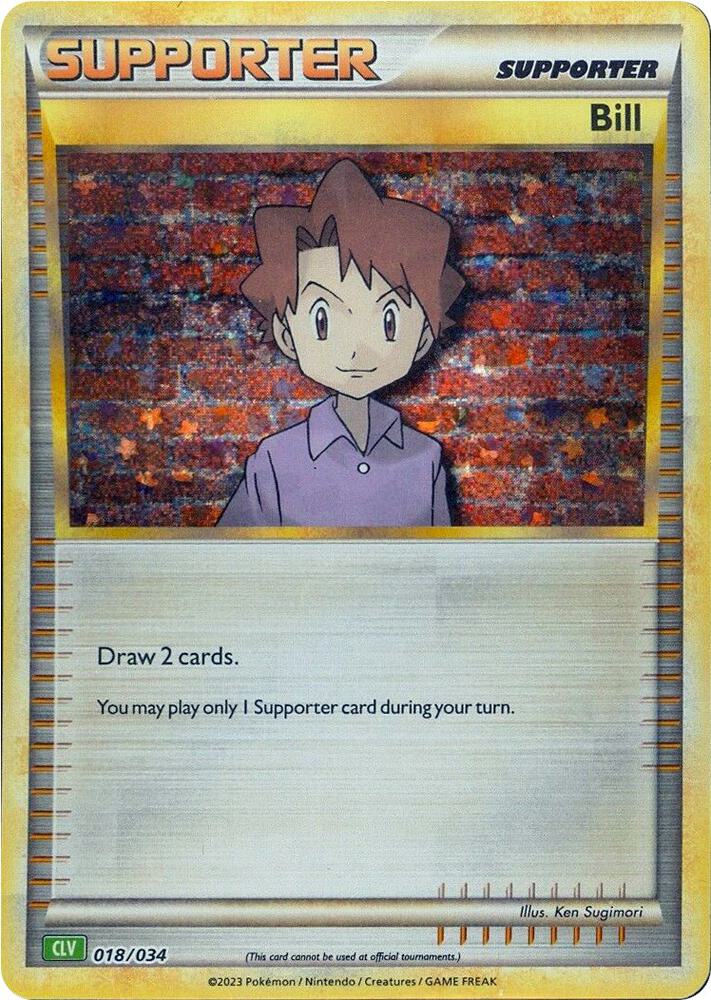Bill CLV 018/034 (Trading Card Game Classic)  - Holofoil | Good Games Adelaide SA
