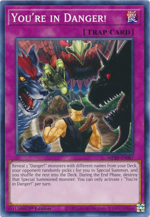You're in Danger! [MP20-EN087] Common | Good Games Adelaide SA