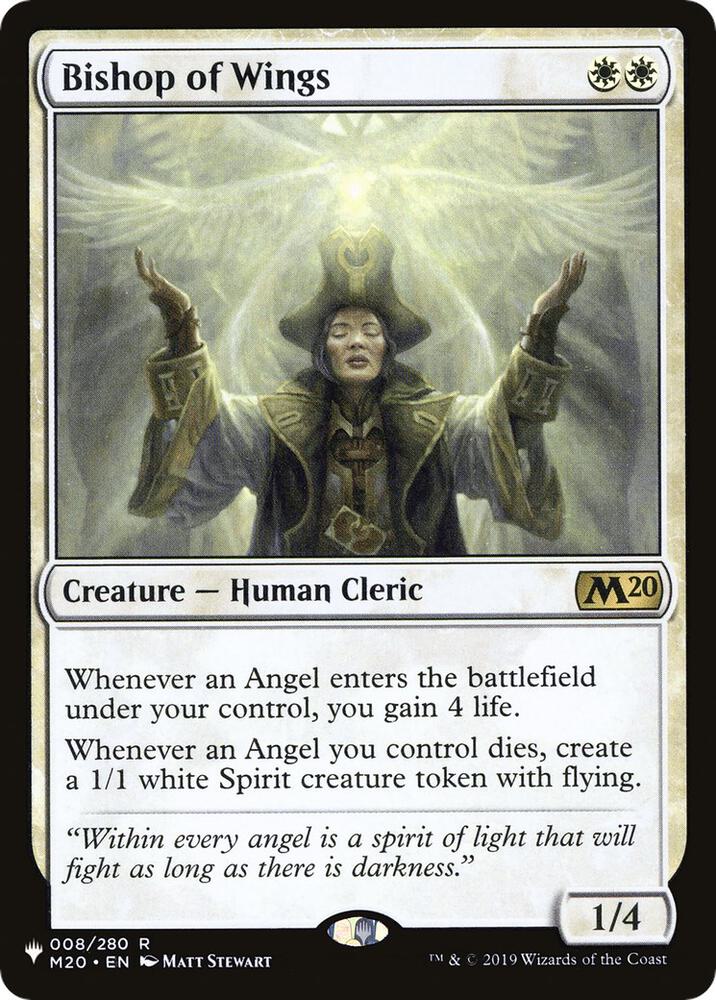 Bishop of Wings 8 (The List Reprints)  | Good Games Adelaide SA