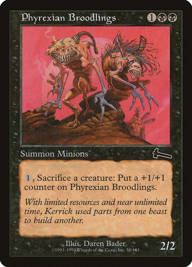 Phyrexian Broodlings 58 (Urza's Legacy)  - Foil | Good Games Adelaide SA