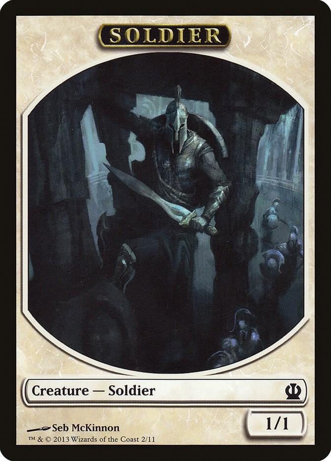 Soldier Token McKinnon 2 (Theros)  | Good Games Adelaide SA