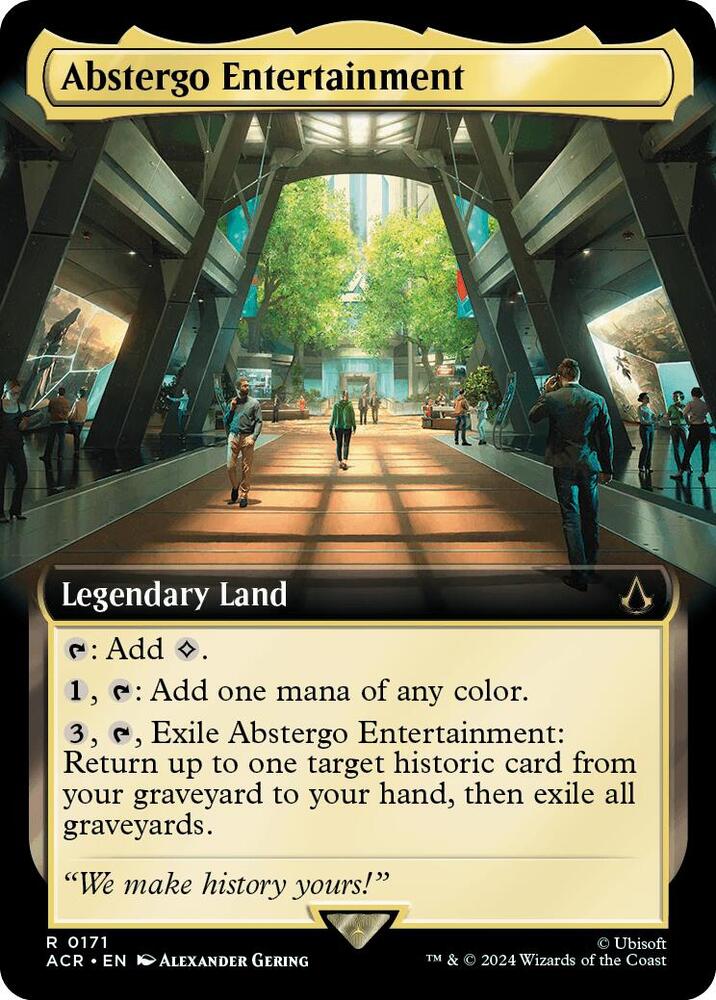 Abstergo Entertainment 171 (Universes Beyond: Assassin's Creed)  - Foil | Good Games Adelaide SA