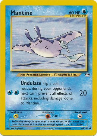 Mantine (64/111) [Neo Genesis Unlimited] | Good Games Adelaide SA