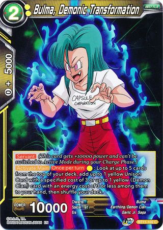 Bulma, Demonic Transformation [BT11-102] | Good Games Adelaide SA