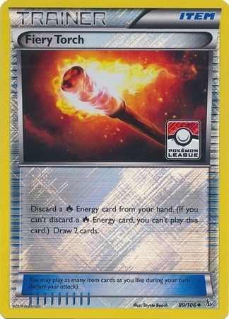 Fiery Torch (89/106) (League Promo) [XY: Flashfire] | Good Games Adelaide SA