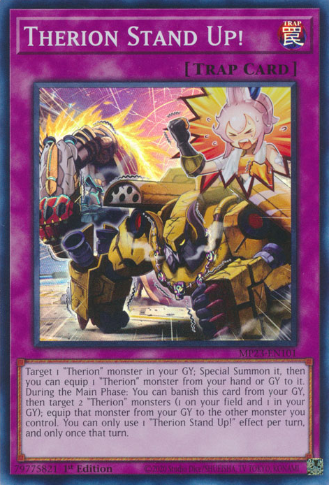 Therion Stand Up! [MP23-EN101] Super Rare | Good Games Adelaide SA