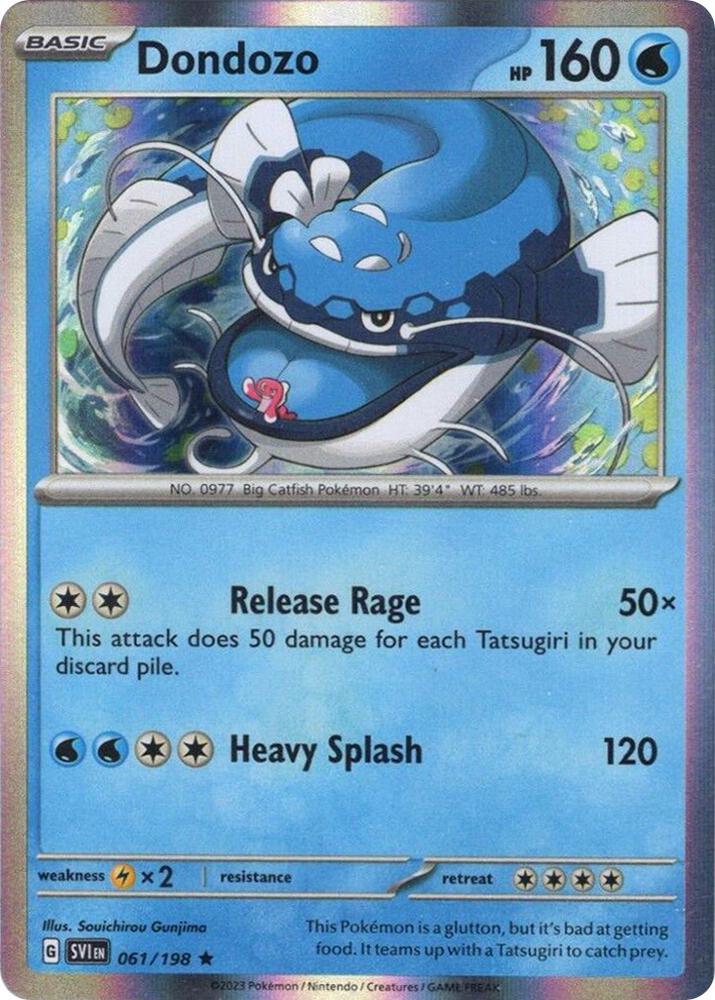 Dondozo Line Holo 061/198 (Miscellaneous Cards & Products)  - Holofoil | Good Games Adelaide SA