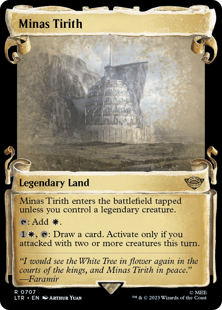Minas Tirith [The Lord of the Rings: Tales of Middle-Earth Showcase Scrolls] | Good Games Adelaide SA