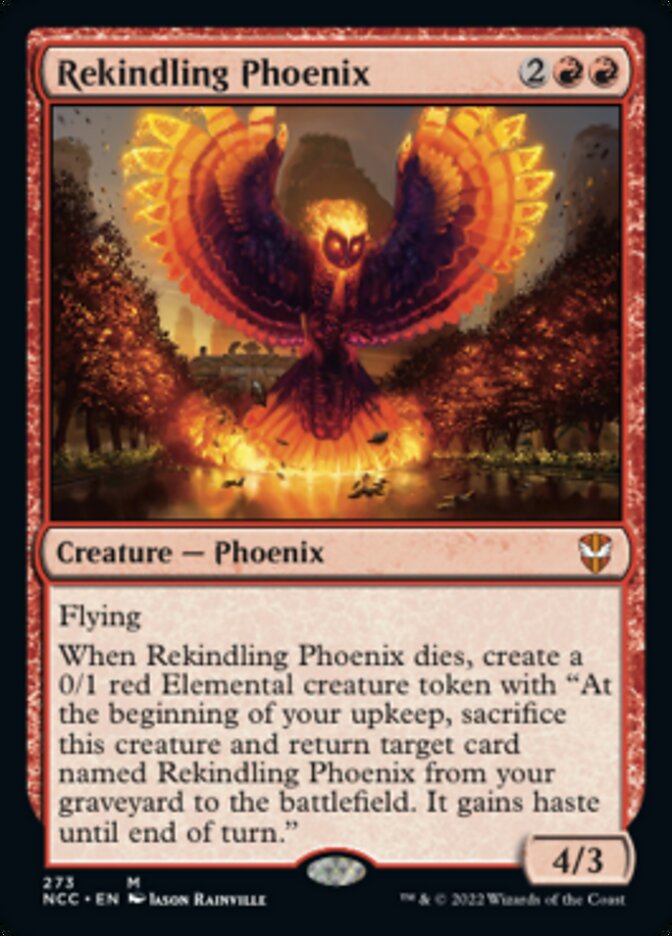 Rekindling Phoenix [Streets of New Capenna Commander] | Good Games Adelaide SA