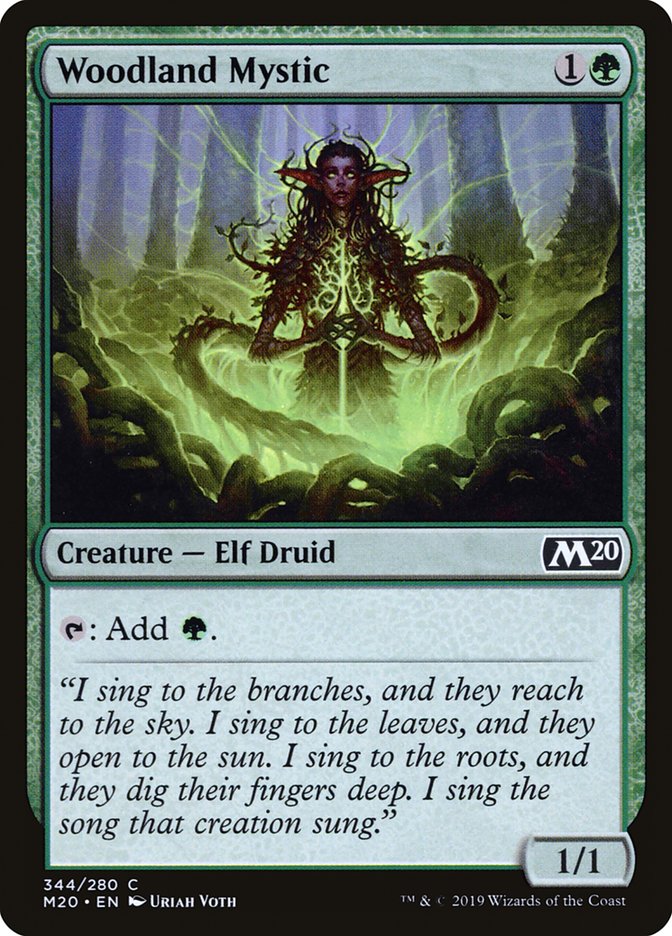 Woodland Mystic 344 (Core Set 2020)  | Good Games Adelaide SA