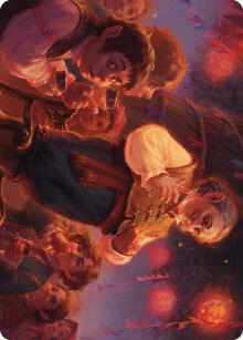 Bilbo Retired Burglar Art Card 14 (Art Series: Universes Beyond: The Lord of the Rings: Tales of Middle-earth)  | Good Games Adelaide SA
