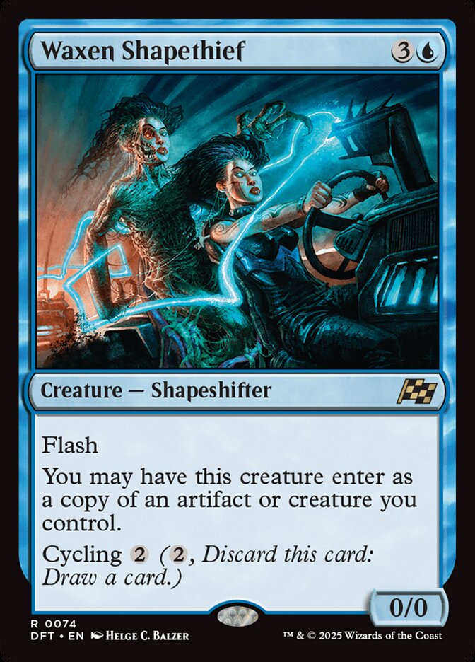 Waxen Shapethief 74 (Aetherdrift)  - Foil | Good Games Adelaide SA